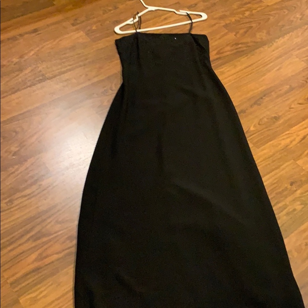 black dress